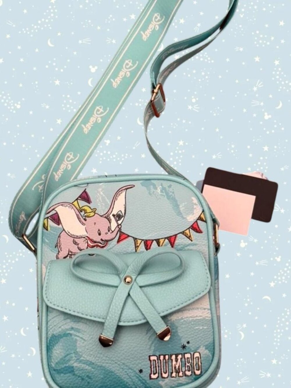 NWT Wanda Pop Disney Dumbo blue crossbody bag